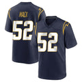 LA.Chargers #52 Khalil Mack Player Navy Home Game STECN Stitched Jerseys