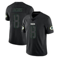 GB.Packers #8 Josh Jacobs Player Black Impact Limited Home Game STECN Stitched Jerseys
