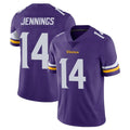 M.Vikings #14 Jauan Jennings Player Purple Limited Vapor Untouchable Home Game STECN Stitched Jerseys