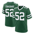 NY.Jets #52 Kingsley Enagbare Player Green Legacy Home Game STECN Stitched Jerseys