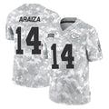 KC.Chiefs #14 Matt Araiza Player Arctic Camo Salute To Service Limited Game STECN Stitched Jerseys