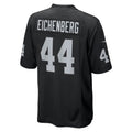 STECN LV.Raiders #44 Tommy Eichenberg Black Team Game Jersey