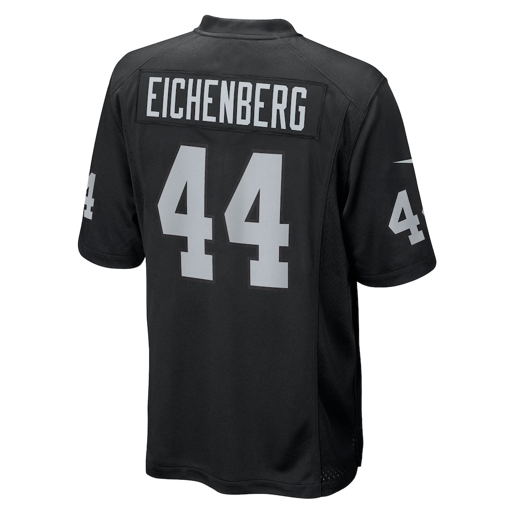 STECN LV.Raiders #44 Tommy Eichenberg Black Team Game Jersey
