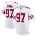 STECN SF.49ers #97 Nick Bosa Player White Game Stitched Jerseys