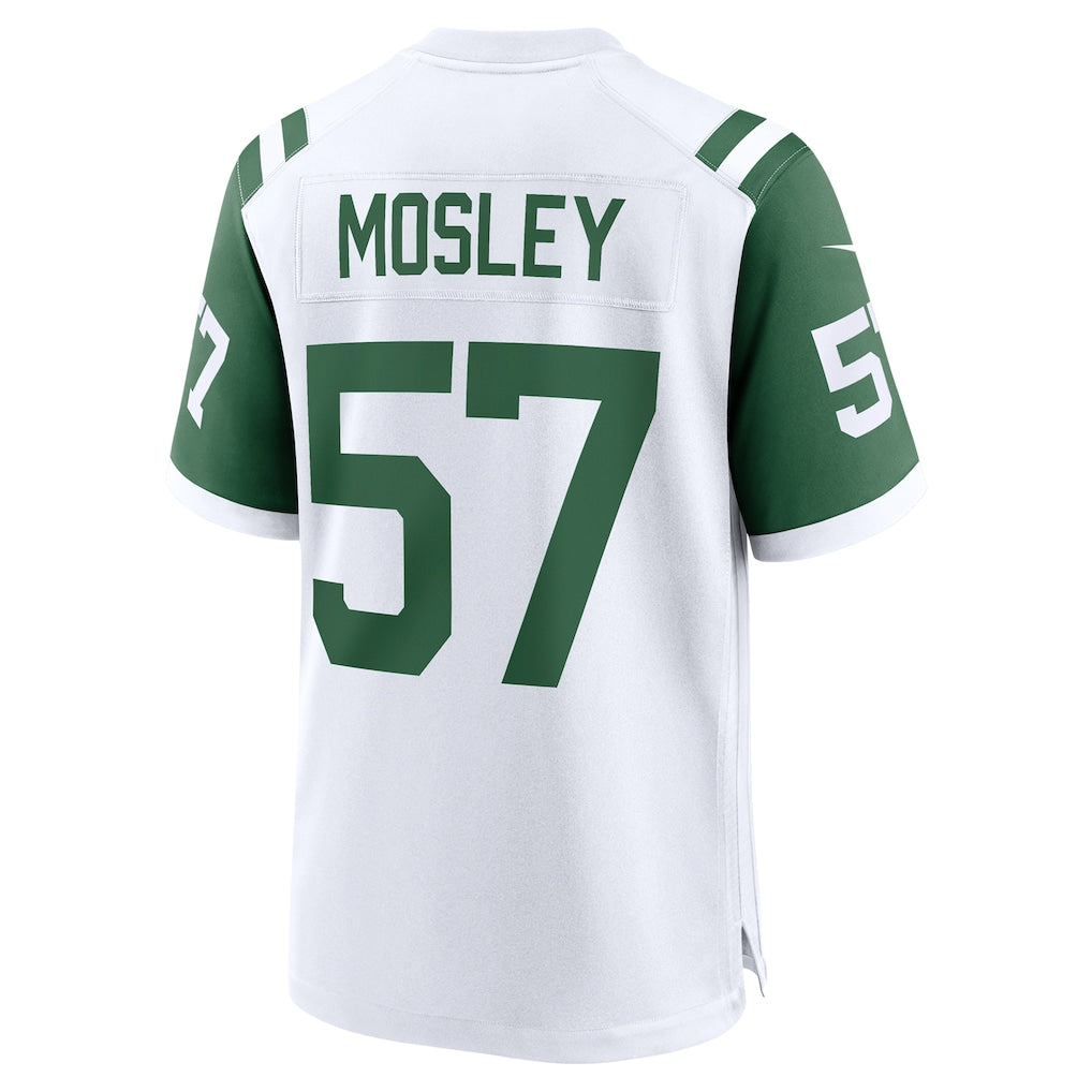 STECN NY.Jets #57 C.J. Mosley White Classic Alternate Game Jersey