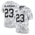NO.Saints #23 Julian Blackmon Player Arctic Camo Salute To Service Limited Game STECN Stitched Jerseys
