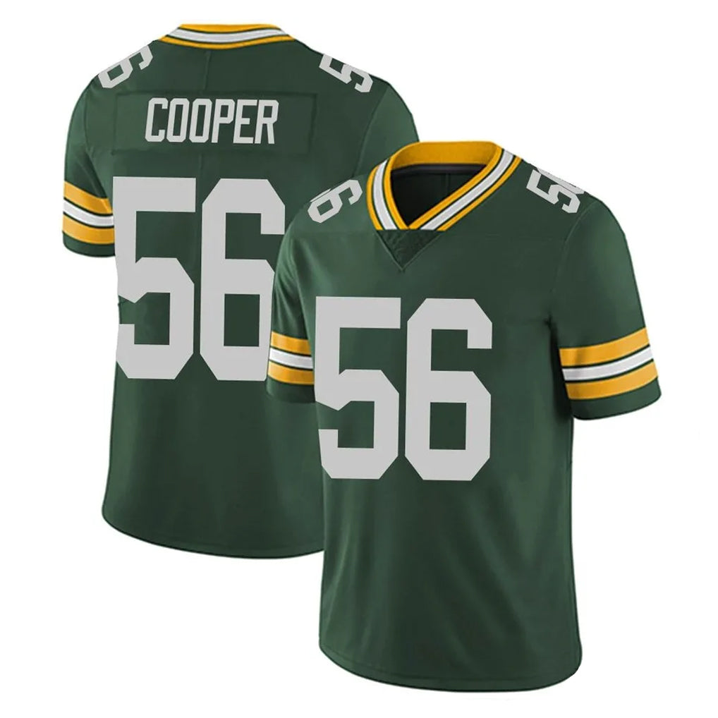 GB.Packers #56 Edgerrin Cooper Player Green Vapor Untouchable Limited Home Game STECN Stitched Jerseys
