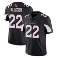 A.Cardinals #22 Tyler Allgeier Player Black Vapor Limited Home Game STECN Stitched Jerseys
