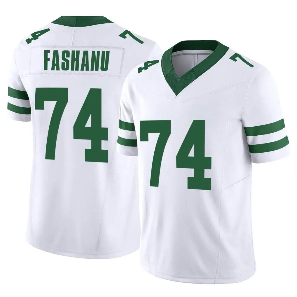 NY.Jets #74 Olu Fashanu Player White Legacy Limited Vapor F.U.S.E. Home Game STECN Stitched Jerseys