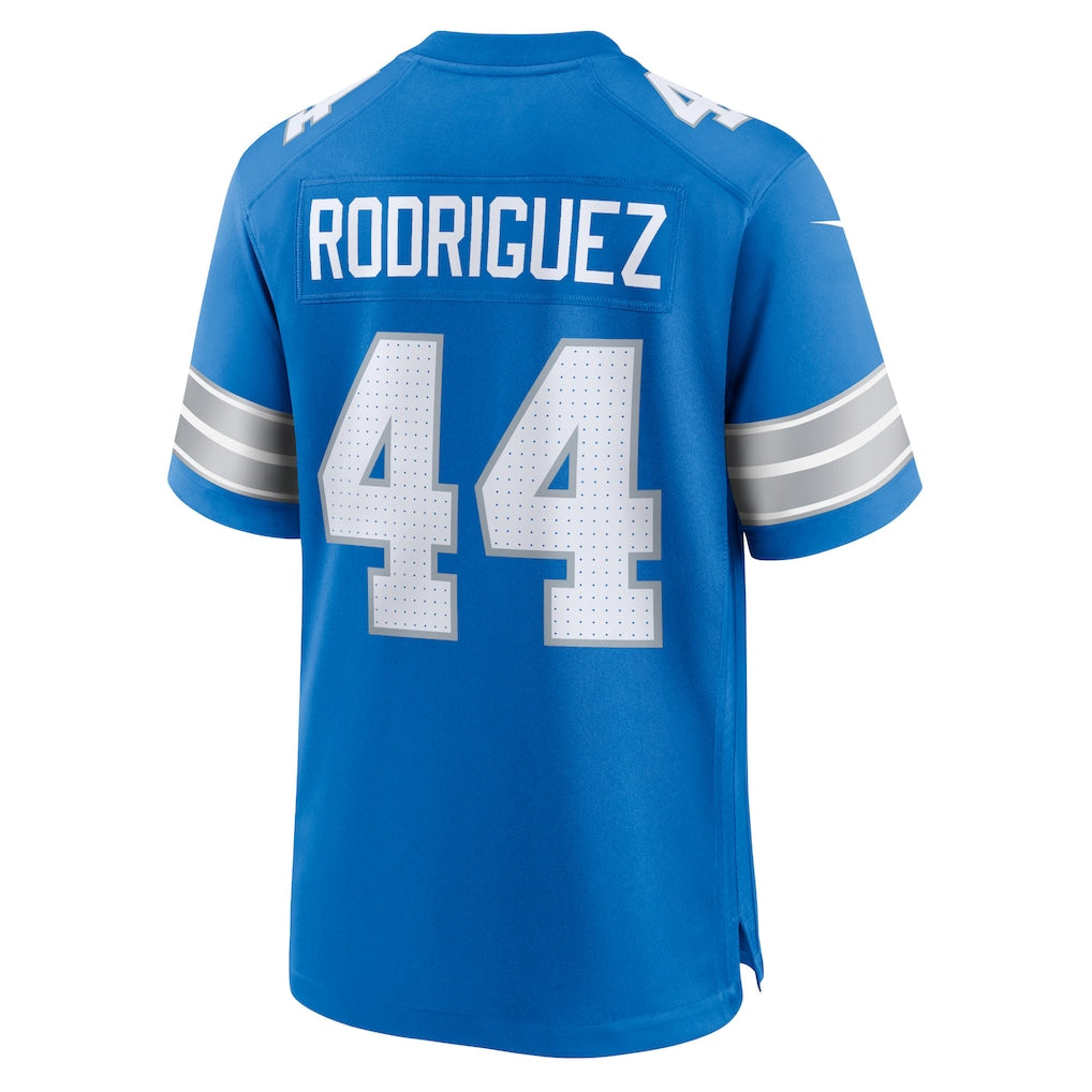 STECN D.Lions #44 Malcolm Rodriguez Blue Game Jersey