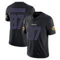 M.Vikings #87 T.J. Hockenson Player Black Impact LImited Home Game STECN Stitched Jerseys