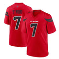 H.Texans #7 CJ Stroud Player Red Alternate Home Game STECN Stitched Jerseys