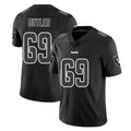 LV.Raiders #69 Adam Butler Player Black Limited Black Impact Home Game STECN Stitched Jerseys