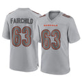 C.Bengals #63 Dylan Fairchild Player Gray Atmosphere Fashion Game STECN Stitched Jerseys
