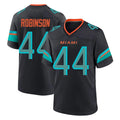 M.Dolphins #44 Chop Robinson Player Black Pitch Rivalries Collection Home Game STECN Stitched Jerseys