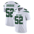 NY.Jets #52 Kingsley Enagbare Player White Spotlight Limited Vapor Home Game STECN Stitched Jerseys
