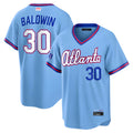 STECN A.Braves #30 Drake Baldwin player Blue 2026 City Connect Stadium Stitched Jerseys