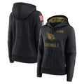 STECN A.Cardinals Black Salute to Service Limited Hoodies Blank Player Stitched Jerseys