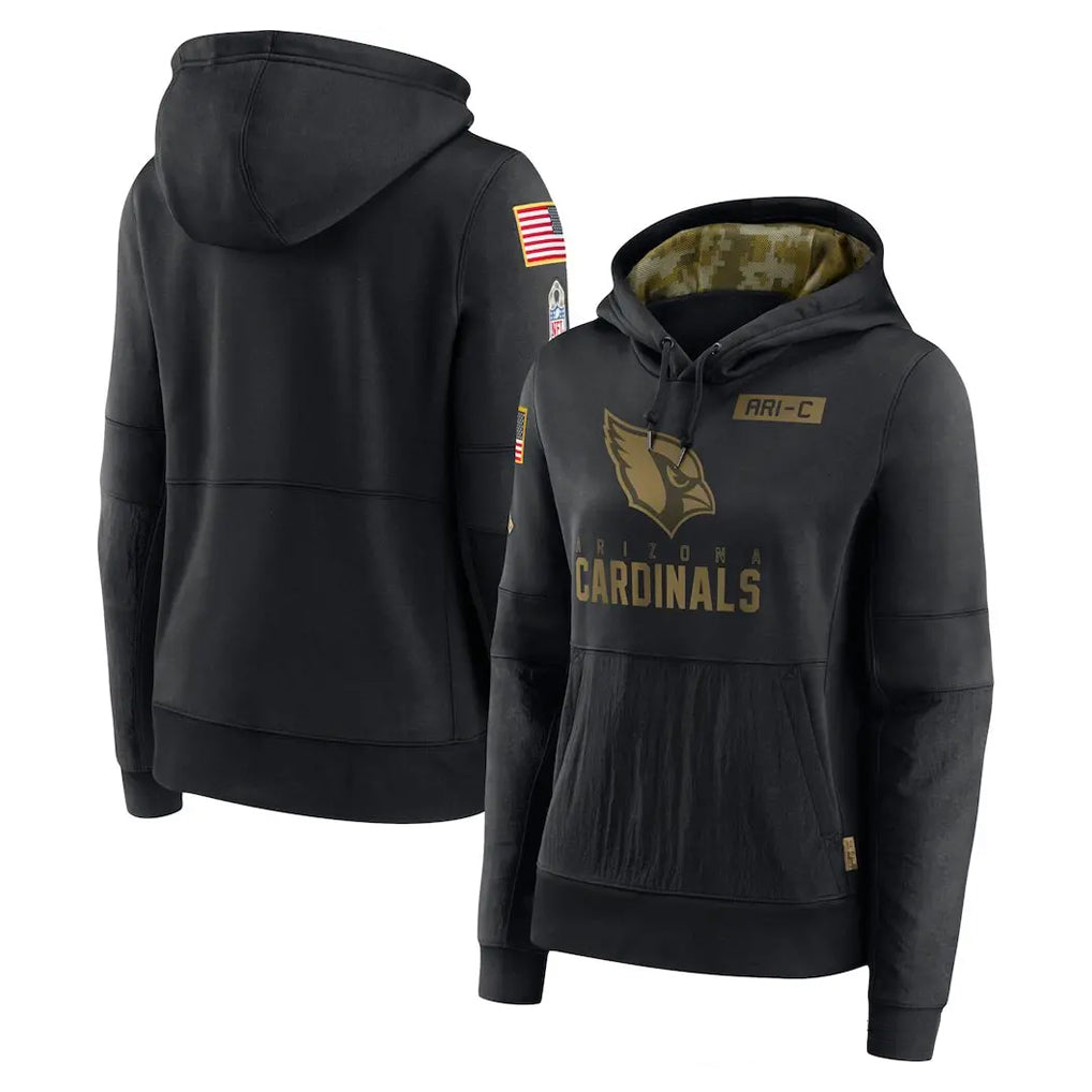 STECN A.Cardinals Black Salute to Service Limited Hoodies Blank Player Stitched Jerseys
