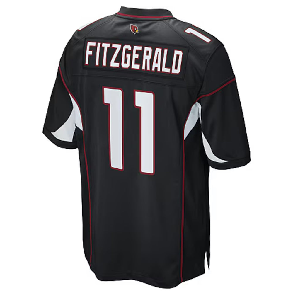 STECN A.Cardinals #11 Larry Fitzgerald Player Black Game Stitched Jerseys