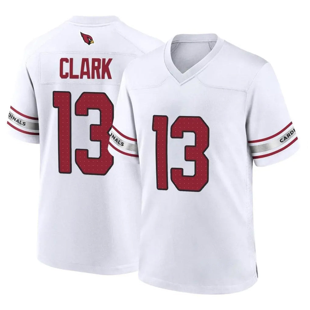 STECN A.Cardinals #13 Kei'Trel Clark Player White Home Game Stitched Jerseys