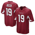STECN A.Cardinals #19 Carson Beck Player Cardinal Home Game Stitched Jerseys