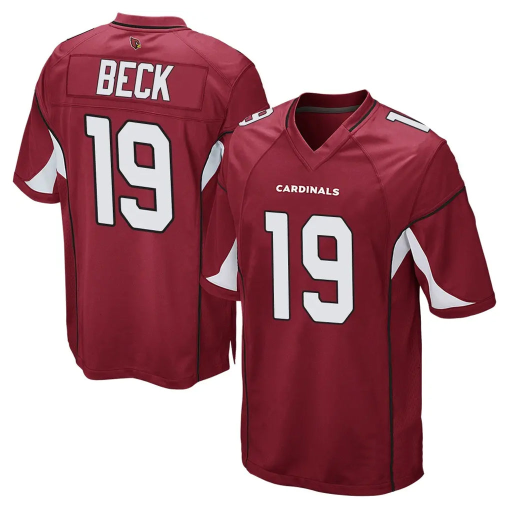 STECN A.Cardinals #19 Carson Beck Player Cardinal Home Game Stitched Jerseys