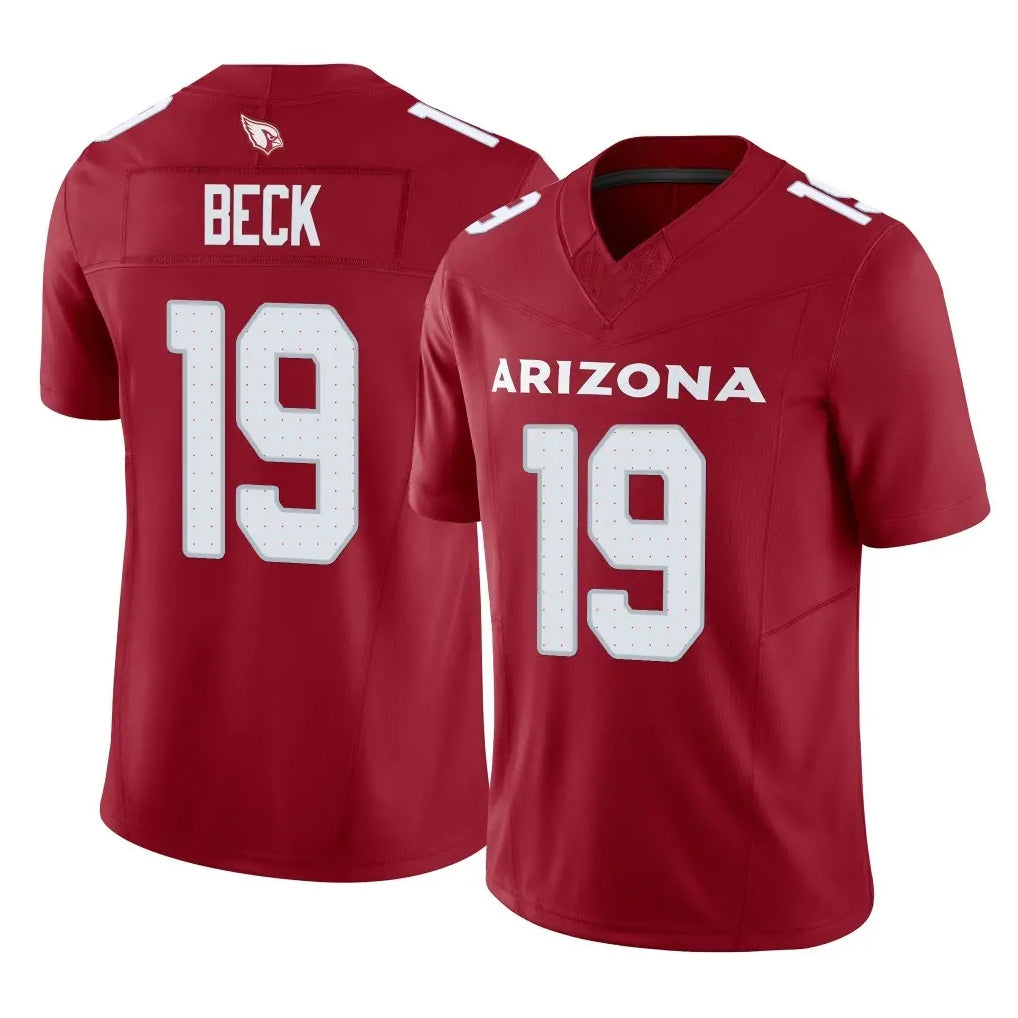 STECN A.Cardinals #19 Carson Beck Player Cardinal Vapor F.U.S.E. Limited Home Game Stitched Jerseys