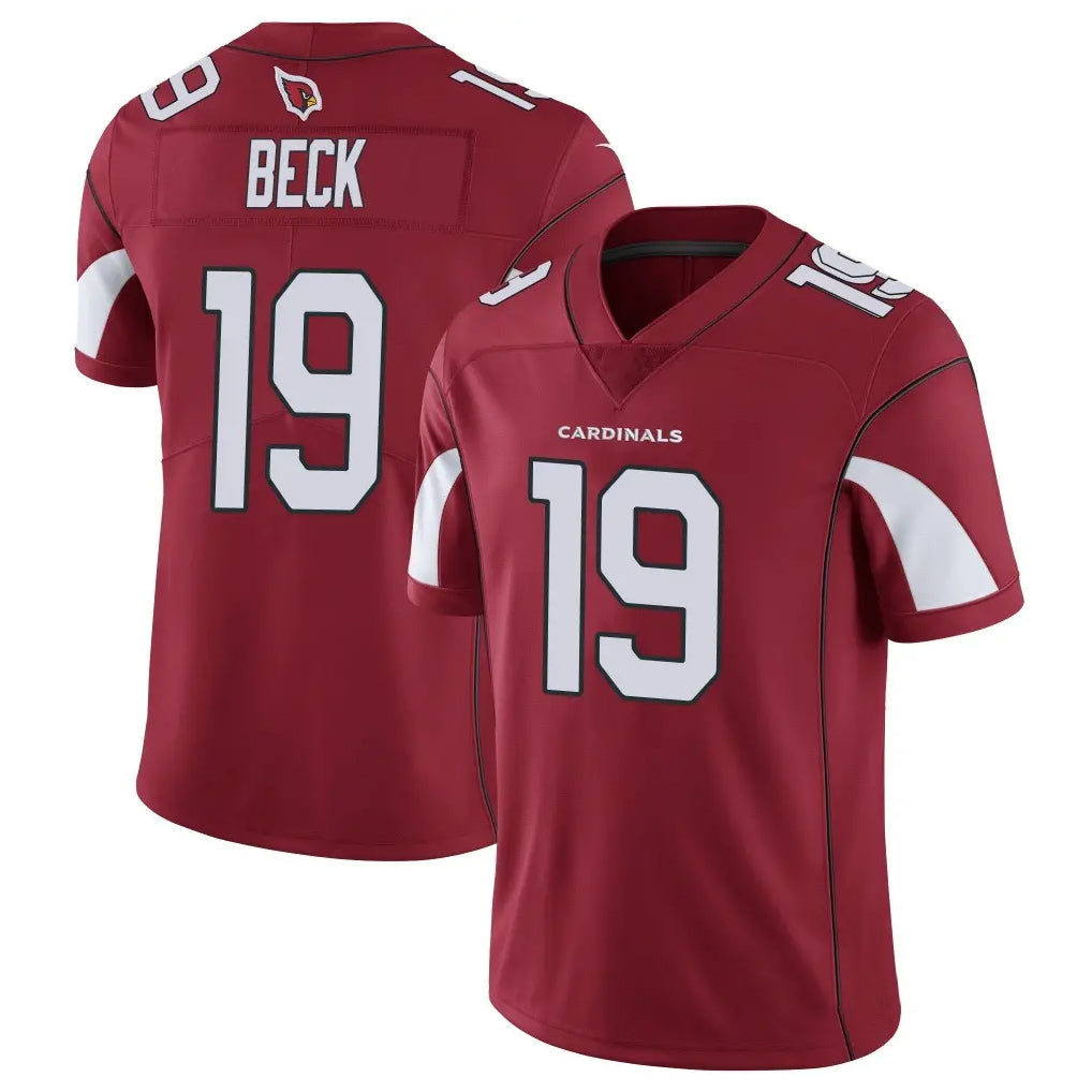 STECN A.Cardinals #19 Carson Beck Player Cardinal Vapor Limited Home Game  Stitched Jerseys