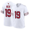 STECN A.Cardinals #19 Carson Beck Player White Home Game Stitched Jerseys