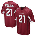 STECN A.Cardinals #21 Garrett Williams Player Cardinal Home Game Stitched Jerseys