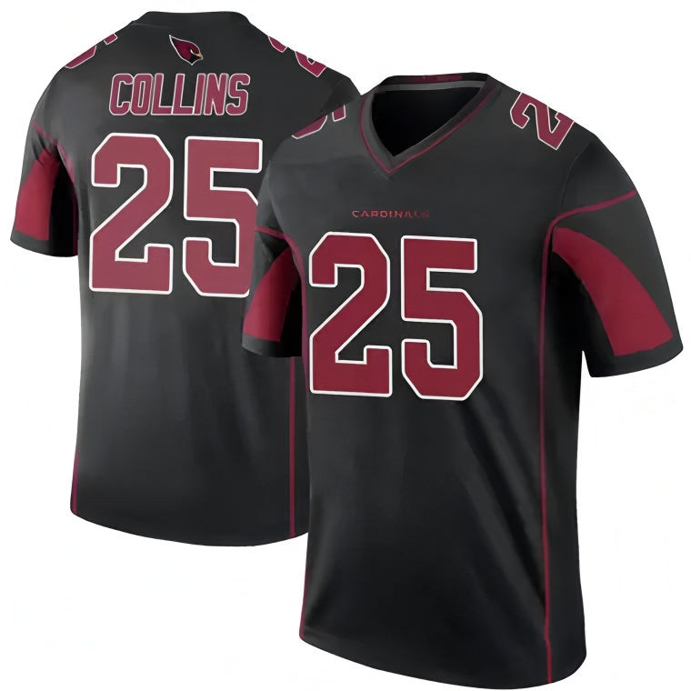STECN A.Cardinals #25 Zaven Collins Player Black Vapor Limited Elite Stitched Jerseys