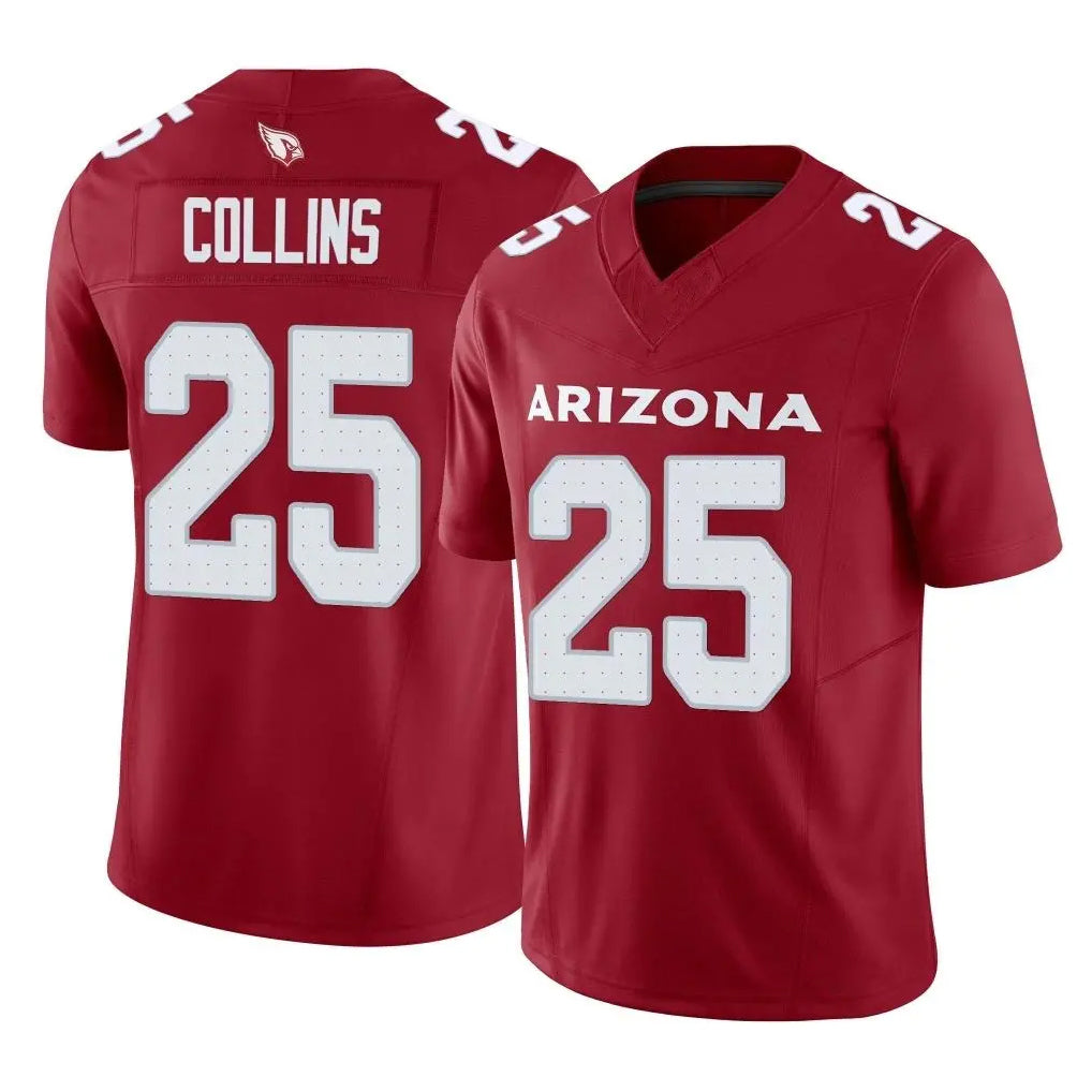 STECN A.Cardinals #25 Zaven Collins Player Cardinal Vapor F.U.S.E. Limited Home Game Stitched Jerseys