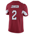 STECN A.Cardinals #2 Will Johnson Player Cardinal Vapor Limited Home Game  Stitched Jerseys