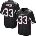 STECN A.Cardinals #33 Trey Benson Player Black Alternate Game Stitched Jerseys