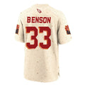 STECN A.Cardinals #33 Trey Benson Player Cream Rivalries Collection Game Stitched Jerseys
