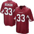 STECN A.Cardinals #33 Trey Benson Player Game Stitched Stitched Jerseys