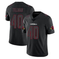 STECN A.Cardinals #40 Pat Tillman Player Black Impact Limited Home Game Stitched Jerseys