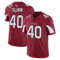 STECN A.Cardinals #40 Pat Tillman Player Cardinal Vapor Limited Home Game  Stitched Jerseys