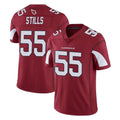 STECN A.Cardinals #55 Dante Stills Player Cardinal Vapor Limited Home Game  Stitched Jerseys