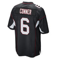 STECN A.Cardinals #6 James Conner Player Black Home Game Stitched Jerseys
