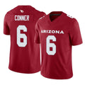 STECN A.Cardinals #6 James Conner Player Cardinal Vapor F.U.S.E. Limited Home Game Stitched Jerseys