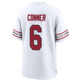 STECN A.Cardinals #6 James Conner Player White Home Game Stitched Jerseys
