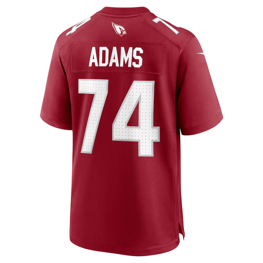 STECN A.Cardinals #74 Isaiah Adams Player Cardinal Home Game Stitched Jerseys