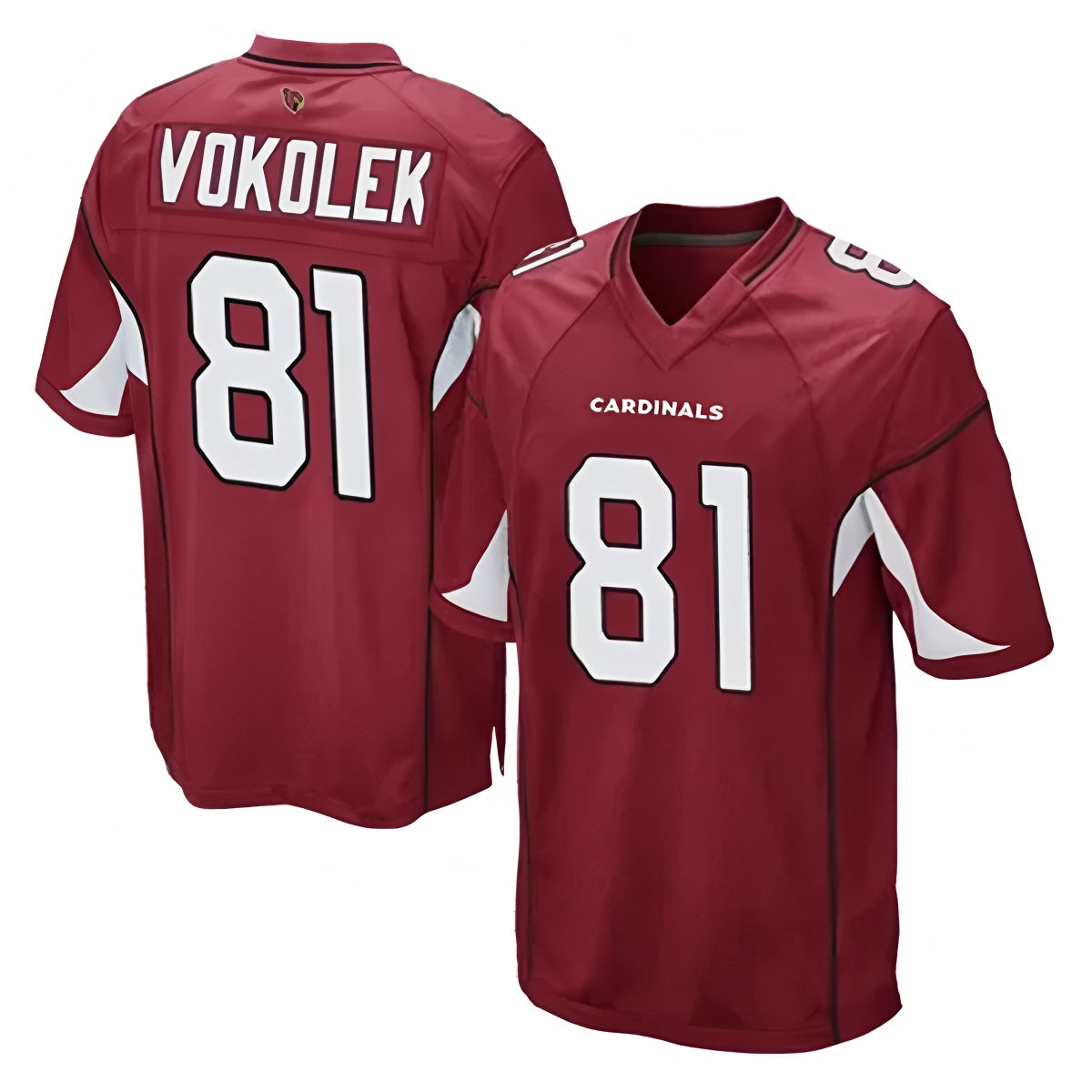 STECN A.Cardinals #81 Travis Vokolek Player Cardinal Game Stitched Jerseys