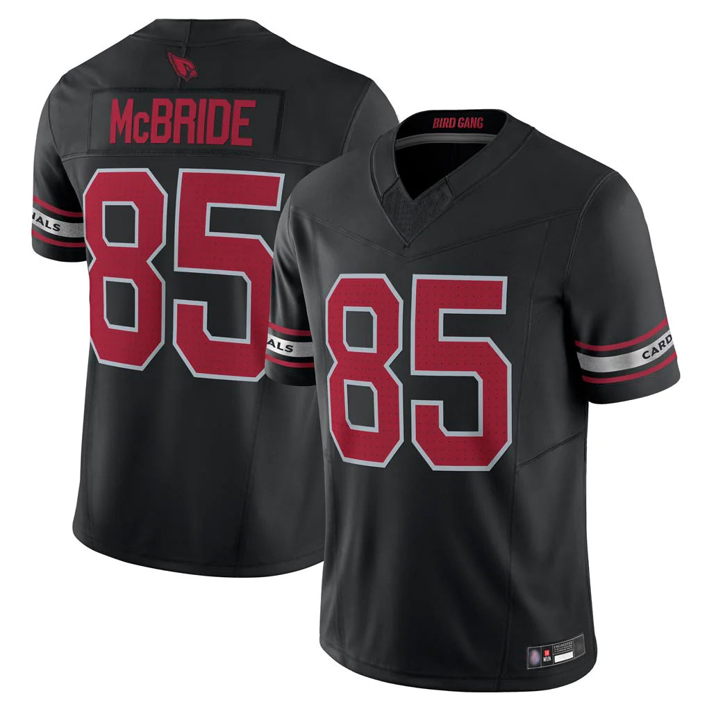 STECN A.Cardinals #85 Trey McBride Player Black Vapor F.U.S.E. Limited Home Game Stitched Jerseys