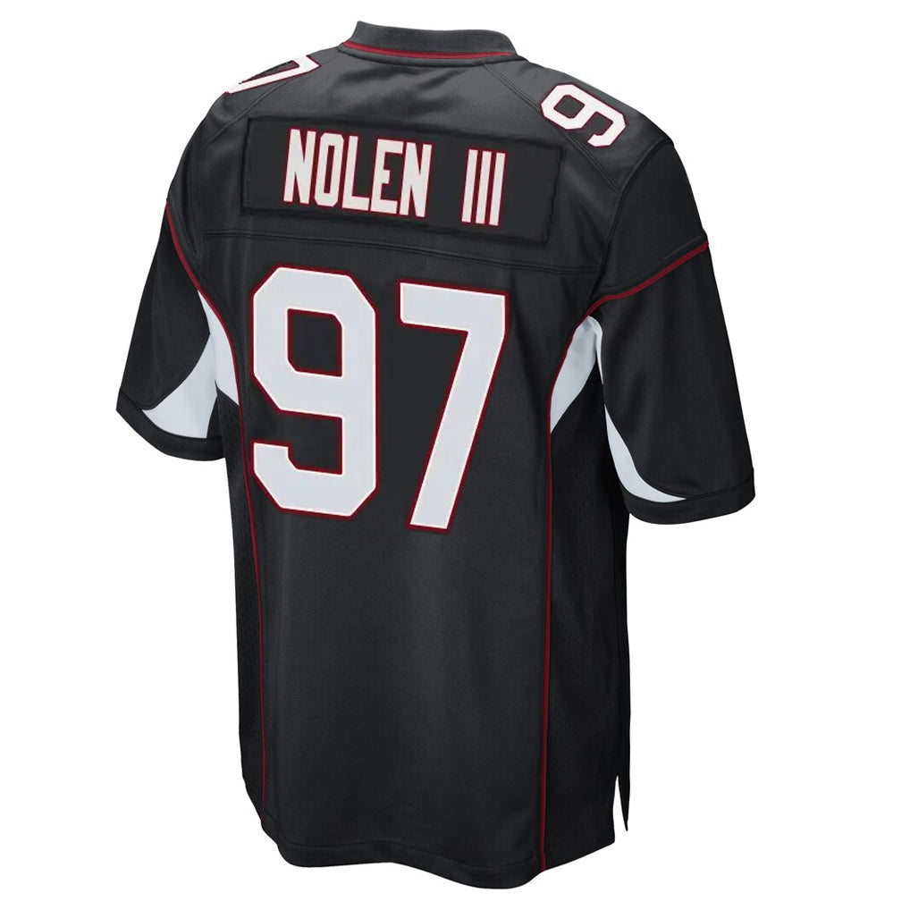 STECN A.Cardinals #97 Walter Nolen III Player Black Home Game Stitched Jerseys