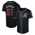 STECN A.Diamondbacks #51 Randy Johnson Player Black Limited Alternate Stitched Jerseys