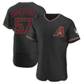 STECN A.Diamondbacks #57 Eduardo Rodriguez Player Black Alternate Stitched Jersey