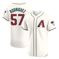 STECN A.Diamondbacks #57 Eduardo Rodriguez Player Cream Elite Home Stitched Jersey